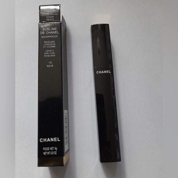 Chanel Sublime De Chanel Waterproof Length & Curl Mascara Noir 10 New/Box 6g. - Picture 6 of 6